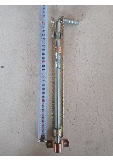 30 Cm Yaylı Sürgü asma Kilit Takmalı Ve 6 Adet Vida