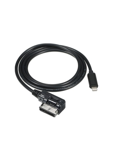 Besthome1 İphone 5-12 Ses Şarj 1m Mm/am Uyumlu Audi A1/a3/a4/a5/a6/q3/q5/q7 Kablo