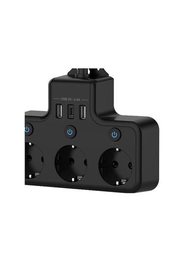 Ganzhoushop Usb Suntek Priz Genişletici Bağlantı 3 En Klemensli