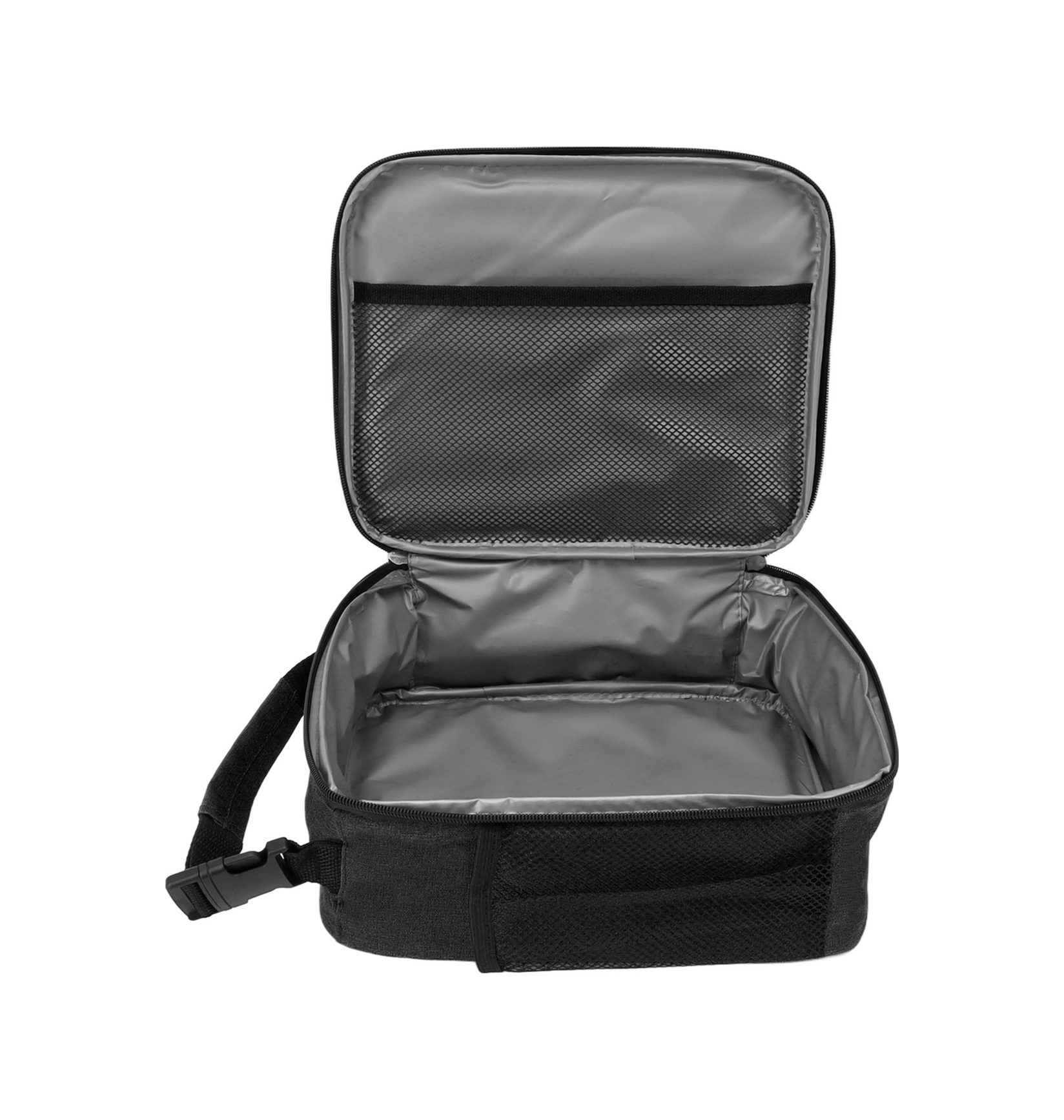 Kosona 6l Isı Yalıtımlı Öğle Yemeği Çantası, Oxford Kumaş, Sızdırmaz, Sıcak-sojuk Tutucu, Outdoor Piknik, Siyah Renk