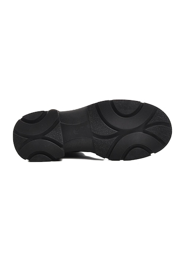 Venüs 24410050k Siyah Nubuk İçi Polarlı Hakiki Deri Kadın Bot 001