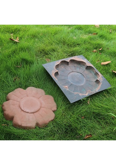 Sones 2 Adet Ting Basamak Taşı Kalıbı Dıy Çimento Döşeme Ve Zemin Karosu Kalıbı