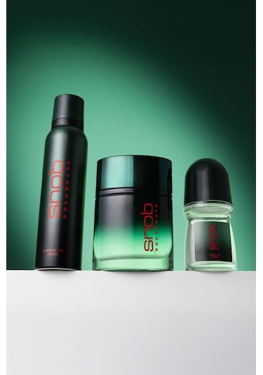 Snob After Dark Erkek Parfüm EDT 100 ML + After Dark Erkek Sprey Deodorant 150 ML