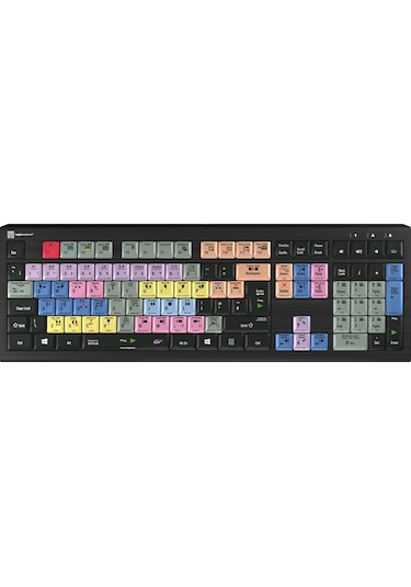 Logickeyboard LKB-EDIUS-A2PC Grass Valley Edius X Kablolu PC Astra 2 Arka Aydınlatmalı Klavye