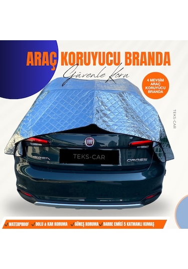 Hatchback Model Uyumlu Güneş&dolu&kar Koruyucu Oto Brandası