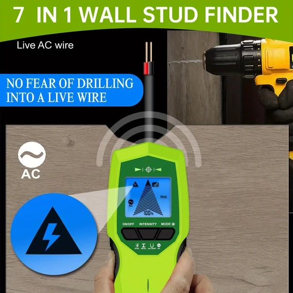 Willowhaven Turuncu 7'li1 Dedektör Metal Ahşap Kablolar Derin Tarama 2 36 İnç Seviye Kablo Uyarı