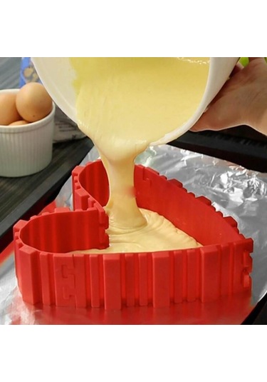 Silikon Yılan Gıda Sınıfı Kek Kalıbı Sihirli Fırında Araçları Dikiş Dıy Herhangi Bir Şekil Her Türlü Pişirme Kek