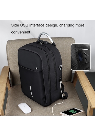 Sj16 Dizüstü Hırsızlığa Karşı Korumalı Sırt Çantası