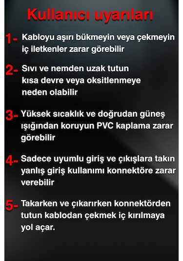 Mn6 M129xf Rca Kablosu/3 Metre-a+kalite-3.5mm/aux Ses Kablosu-2rca Ses Kablosu-ses Sistemi Uyumlu