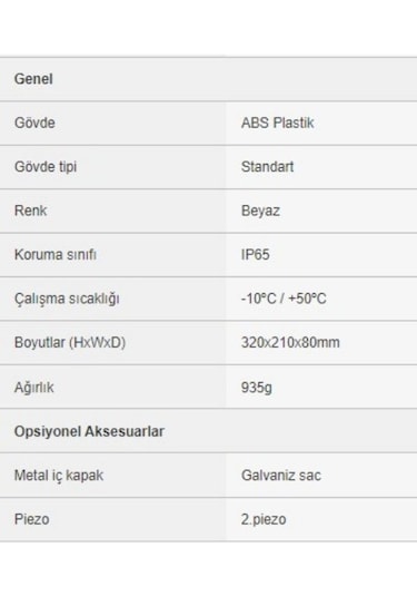 Eds As240m Yürüyen Led Göstergeli Harici Siren