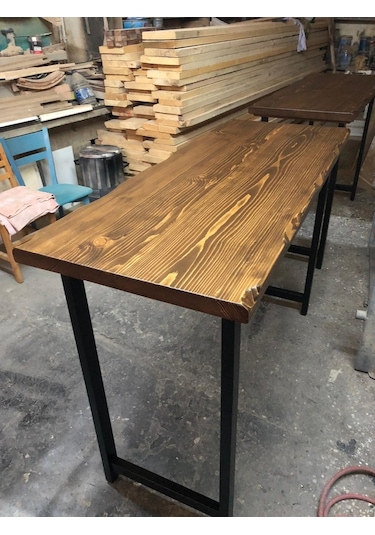 Bintaşmobilya Kütük Bar Masası (417029611)