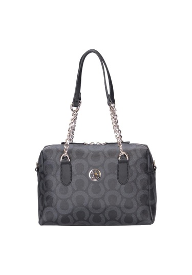 Us Polo Us24597 Kadın El Ve Omuz Çantası Siyah Siyah