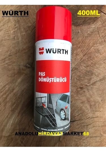 Würth Pas Dönüştürücü Paslı Yüzeyi Onarır Pas Sökücü 400 ML
