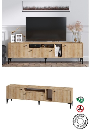 Decormet Penny Tv Sehpası Safir Meşe -dec-20049 Çok Renkli
