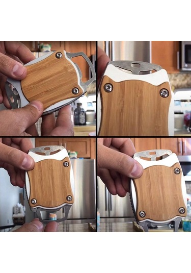 Şişe Açacağı, Güçlü Ağır Mutfak Konserve Açacağı, Güvenli Kolay Manuel Konserve Açacakları Pürüzsüz Kenar-ev Bar Aracı 2 Adet Çok Renkli