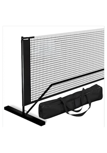 Hepitop Taşınabilir Çantalı Badminton Filesi 6 Metre