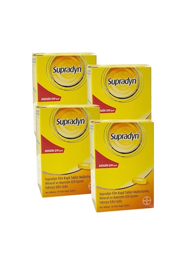 Supradyn Koenzim Q10 30 Tablet 4 Adet