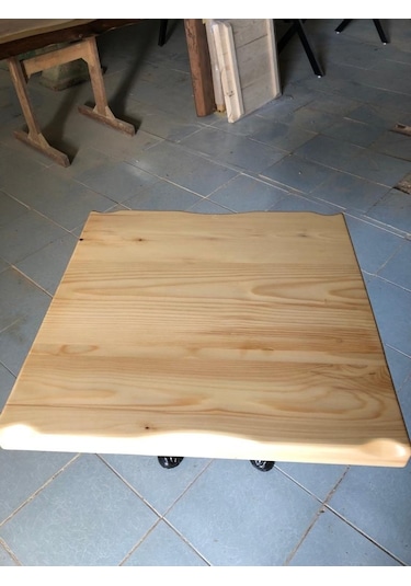 Bintaşmobilya Naturel Kütük Cafe Masası