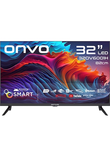 Onvo 32OV6001H 32" HD Ready Android Smart LED TV