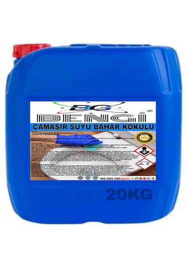 Çamaşır Suyu Bahar Kokulu 20 Kg Tekli