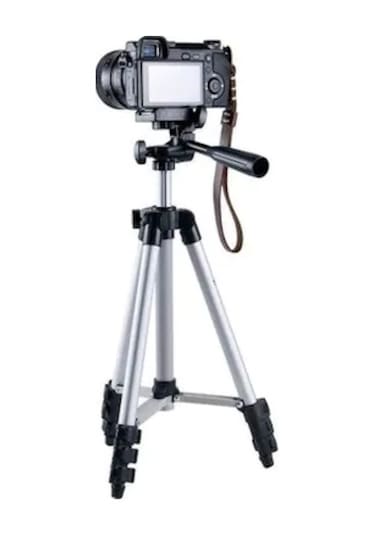 3110 Tripod Profesyonel Fotoğraf Kamera Tripot Telefon Tutucu