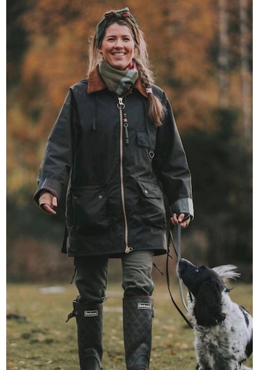 Barbour Highclere Yağlı Ceket OL71 Olive