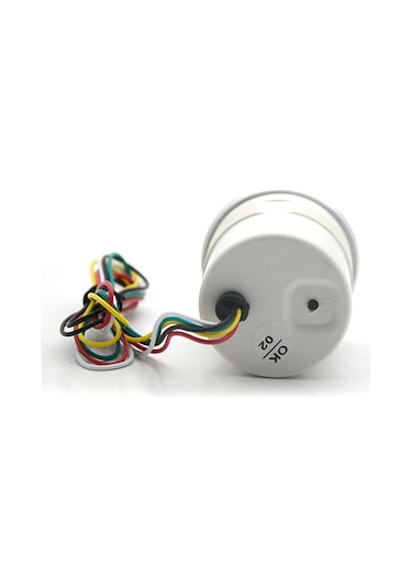 Yifomall 52mm Led Devir Göstergesi - 8000 Rpm'ye Kadar Dijital Gösterge, Mavi Arka Işıklı, 1-8 Silindir Araçlar İçin