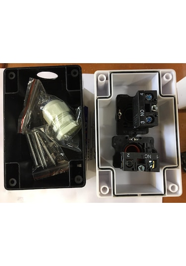 Start Stop Kumanda Kutusu Butonlar Dahil 1no 1nc