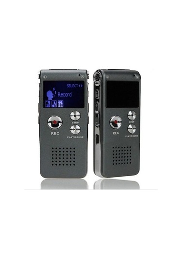 Hs-27 Profesyonel Dijital Ses Kayıt Cihazı Dahili Hoparlör 8 GB H