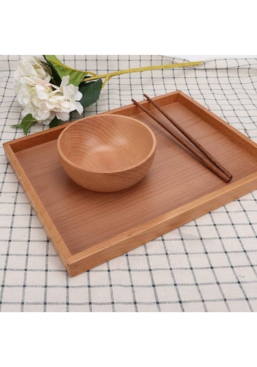Ahşap Tepsi, Country Ahşap Servis Tepsisi İç İçe Çok Fonksiyonlu Tepsi Kahvaltı Sehpası/uşak