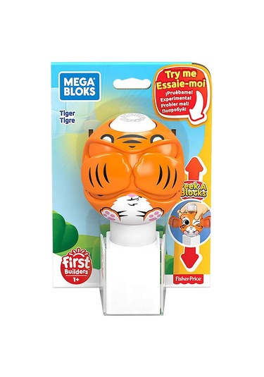 Fisher Price Mega Bloks Peek A Blocks Turuncu