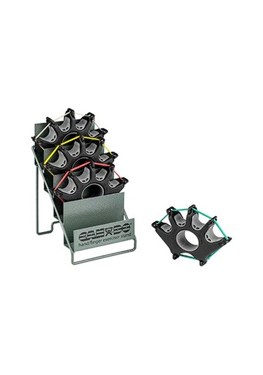 Cando Digi-extend Egzersiz Aletleri, 4'lü Set, Toplam 56 Bant 20 Siyah - Çok Renkli