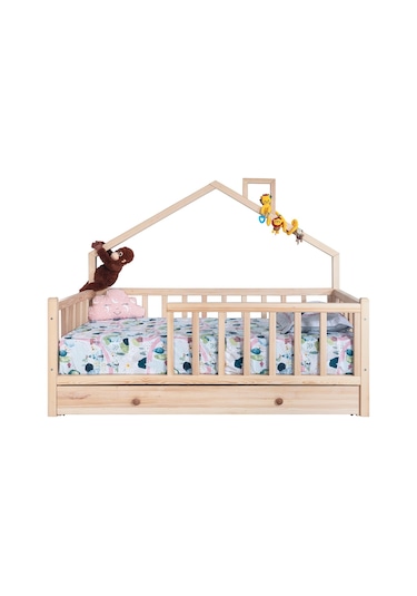 Yavru Yataklı Montessori Yatak Ev Model 90 x 190