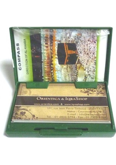 Büro Ev Ofis Kamp Keyfi İçin Dikdörtgen Tasarımlı Cep Pusulası