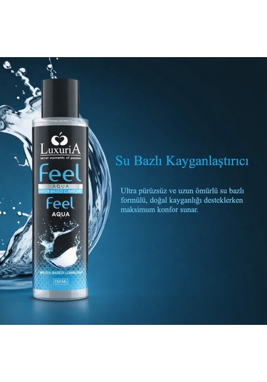 İntimateline Luxuria Feel Aqua 150 Ml Kayganlaştırıcı Jel