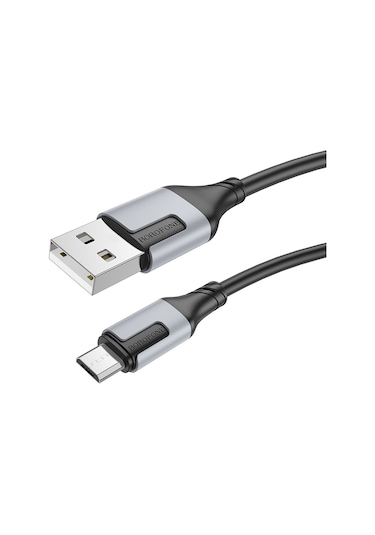Borofone 2.4a Şarj Ve Data Kablo Usb To Micro Usb - 1 M - Bx101