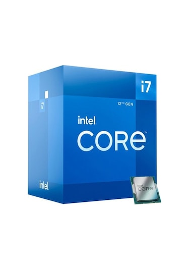 Intel Core İ7-12700KF 3.60 GHZ 25 MB 1700P 12.Nesil Tray Fansız