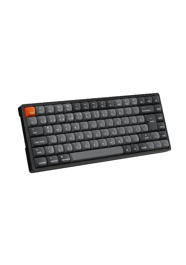 Keychron K2M-J1-TR Max %75 RGB Kırmızı Switch Kablosuz Mekanik Karbon Klavye
