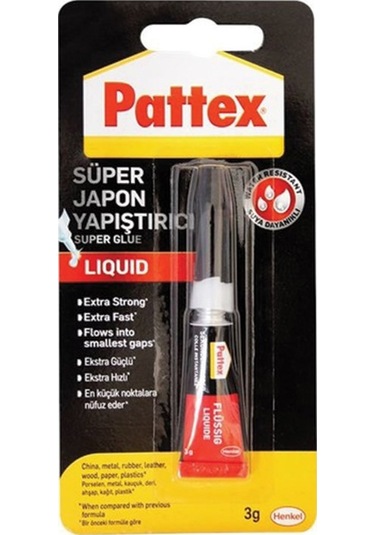 Pattex Süper Japon Yapıştırıcı Likit 3 G