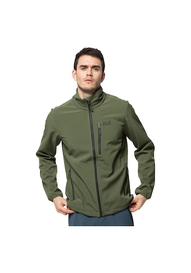 Jack Wolfskin Whirlwind Erkek Softshell Ceket Haki