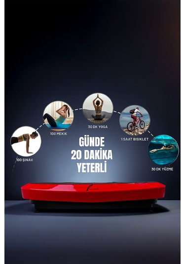 Veryfit Pro Max Çift Motorlu Titreşimli Egzersiz Spor Masaj Sıkıl