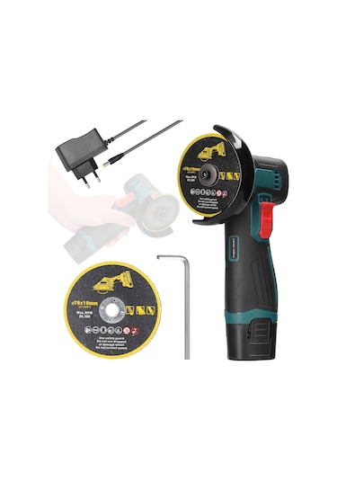 Reedark 3 İnç Taşlama Makinesi - Çok Amaçlı Kesme, Parlatma Ve Zımparalama İçin El Tipi Elektrikli Alet