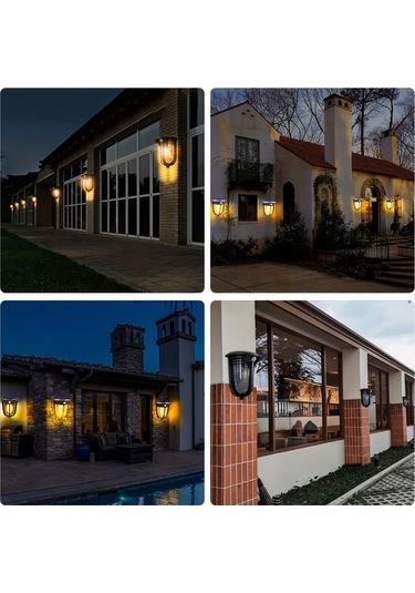 Motion003 1 Bilgisayar Güneş Enerjili Hareket Sensörlü Su Geçirmez Kablosuz Duvar Lambası Dış Mekan Aydınlatma Ahşap