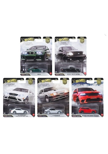 Hot Wheels Premium Car Culture Power Trip 5'li Set