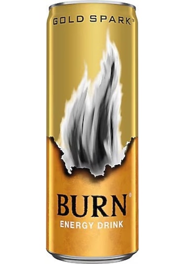 Burn Gold Spark Enerji İçeceği 250 Ml X 12 Adet
