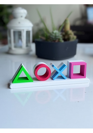 Dekoratif Playstation Aksesuarı ,masa Üstü Playstation Dekoru