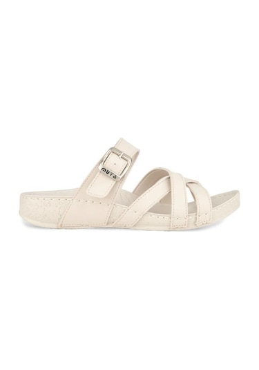 Muya Gizeh 31119-045 Anatomik Taban Kadın Terlik Krem 36-40 Krem