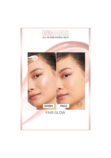 L'Oréal Paris Glotion All-In-One Doğal Işıltı 901 - Fair Glow 40 ML