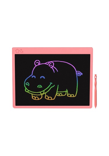 Xindoker 16 Inç Lcd Yazı Tahtası, Elektronik Çizim Tableti, Ev Ve Ofis İçin Doodle Tahtası - Pembe Diğer