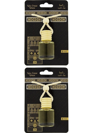 Kabe Örtüsü Kokusu 8 ML Araba Kokusu Cam Şişe 2 Adet